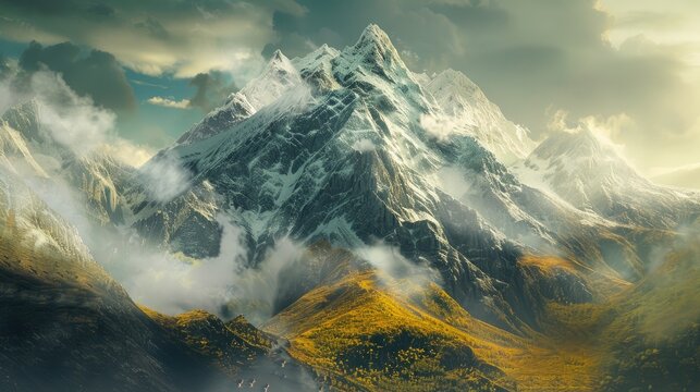 Mountain and Hill Sceneries