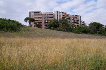 Obraz premium Riserva naturale Valle dell'Aniene, urban city park in Rome, Italy 