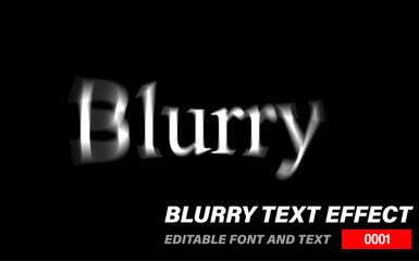 Blurry Text Effect- MPS - 0001
