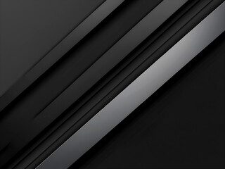 Black background with diagonal lines in dark gray, modern design for a presentation