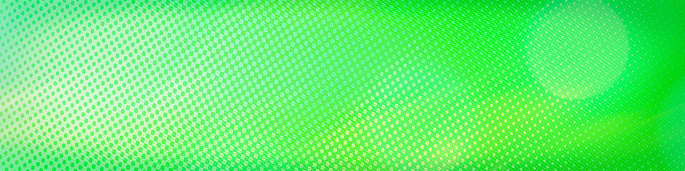 Green panorama background for posters, ad, banners, social media, events and various design works