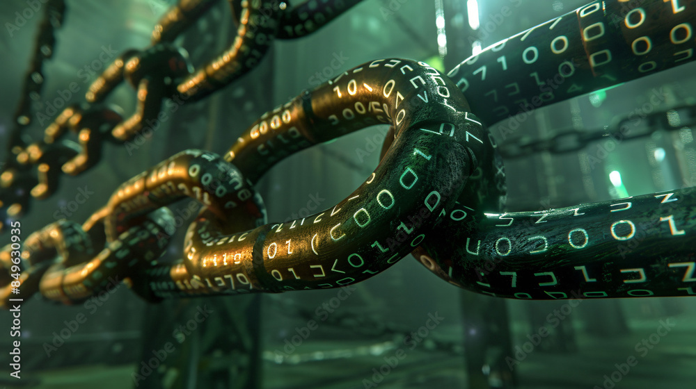 Leinwandbilder investigating the idea of blockchain: a reliable and open digital ledger system