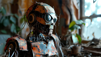 Forgotten Future - A Relic of AI Lies Dormant in Dust