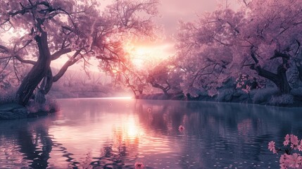 Garden of Cherry Blossoms