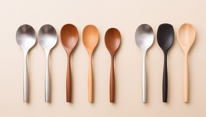 set of spoons