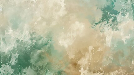Tea green aqua marine color abstract diffuse texture painting