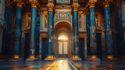 Capture the grandeur of Valletta, Malta created with Generative AI technology