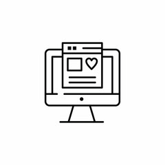 website application media content computer icon