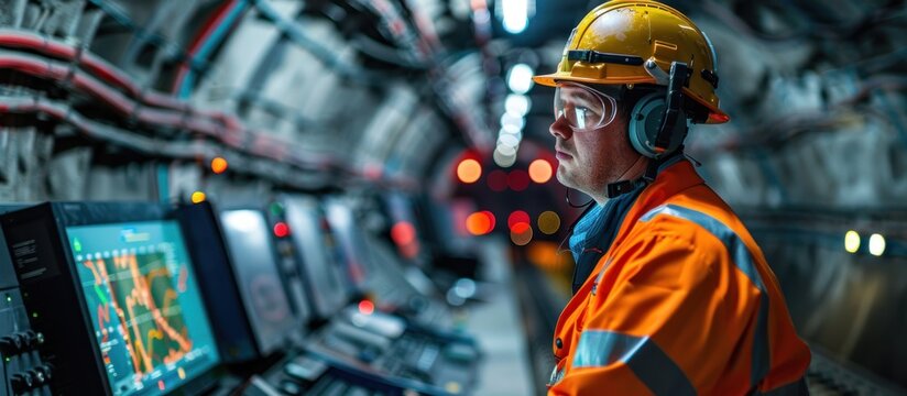 Industrial subway safety technology operator