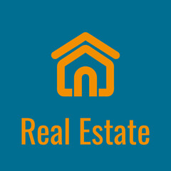 Real Estate Logo Design: Modern Architectural Branding with Minimalistic Luxury Home Silhouette and Creative Urban Identity