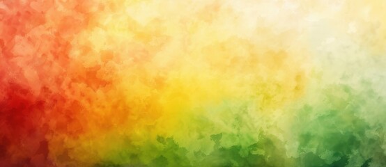 Abstract watercolor background blending warm and cool tones from reds to greens, adding vibrancy to projects. Perfect for modern decor needs
