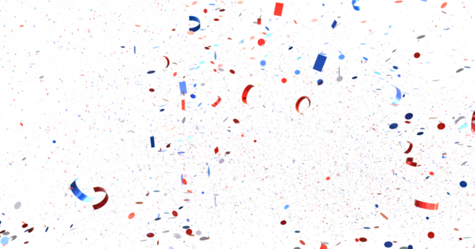 Confetti - Confetti confetti on american independence day party - Powered by Adobe