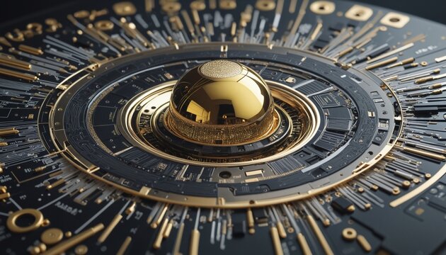 Graphical image of abstract financial growth - Powered by Adobe