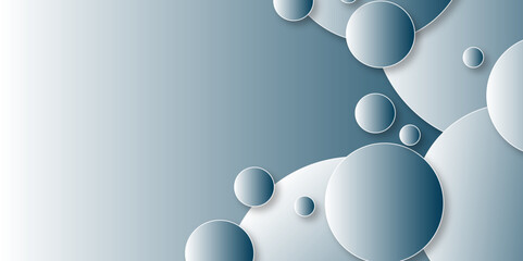 Abstract Circle Modern Technology Background Template. Circle shape overlap design. decorative elements in copy space.  You can use for add, poster, design artwork, template banner, wallpaper. 