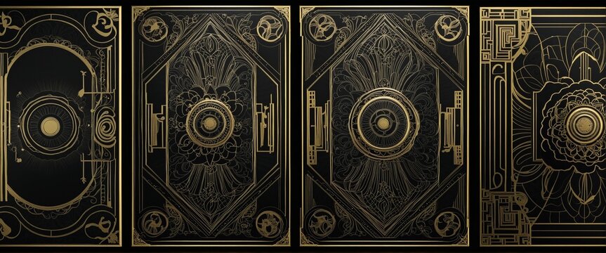 graceful luxurious wall paper design