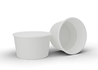 paper bowl mockup
