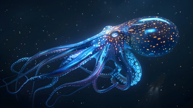 Calmar G&eacute;ant Illuminant les Profondeurs
