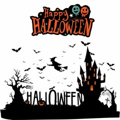 Happy Halloween design with its unique and scary image style