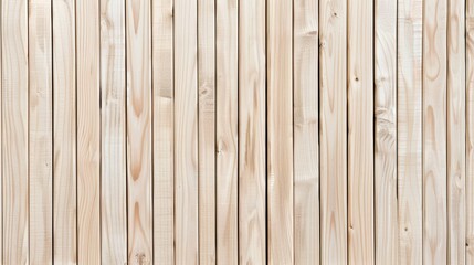 Obraz premium Light Wood Plank Wall