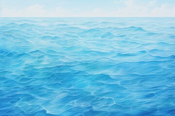 Obraz premium Blue sea backgrounds outdoors horizon.