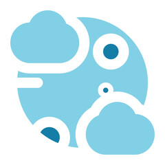 moon icon for illustration