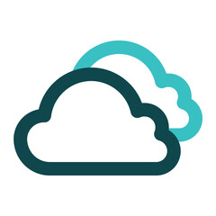 cloud icon for illustration