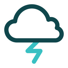 cloud icon for illustration