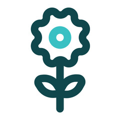 flower icon for illustration