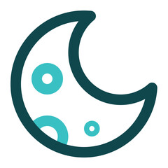 moon phase icon for illustration
