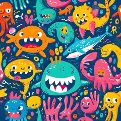 cartoon illustrator card or background .