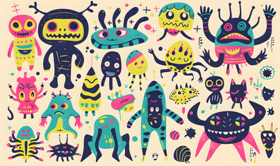 cartoon illustrator card or background .