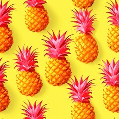 Pineapple backgrounds pattern fruit.