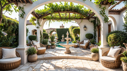 Fototapeta premium patio in the palace
