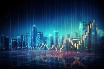 Chart bar graphs architecture backgrounds cityscape.