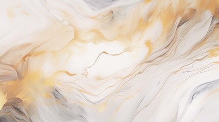 An elegant abstract background with a creamy marbling effect, featuring swirls of white, grey, and gold, marbling, abstract, background, creamy, swirls, white, grey, gold, texture, elegant, fluid, mo