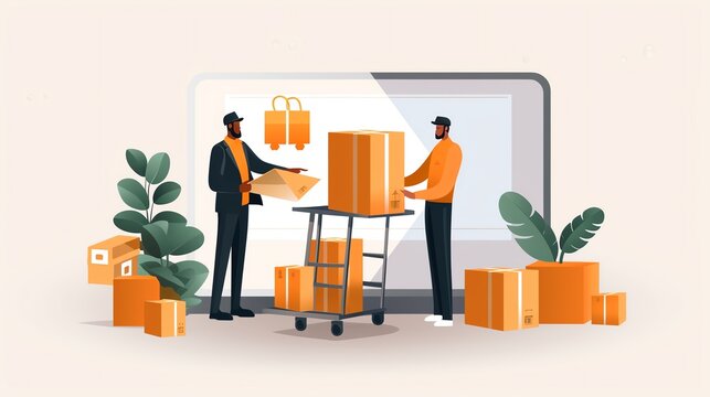 Customer making a purchase on an ecommerce website