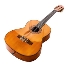 Obraz premium acoustic guitar isolated on white background