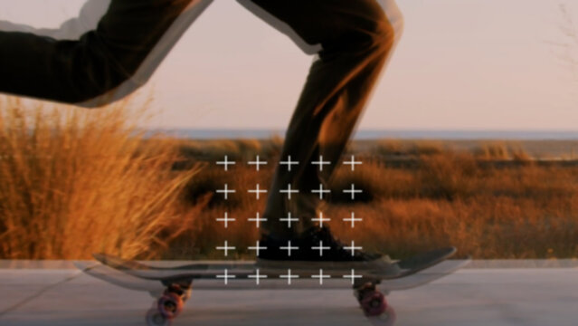 Fast Shape Focus Transition With Media Replacements