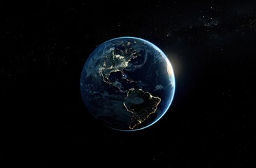 Earth at Night from Space