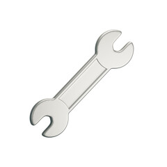 spanner 3D illustration