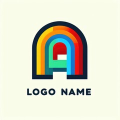 Creative Logo from the Letter A: Modern and Elegant Design