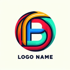 Obraz premium Letter B Logo: Unique and Creative Symbol Design for Your Brand