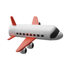 Plane 3d illustration