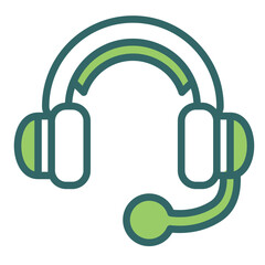 Broadcast Headset Icon