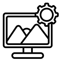 Graphics Generator Icon