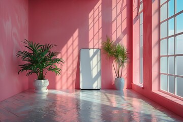 Elegant smartphone composition