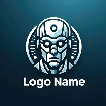 Cyberborg Logo: Futuristic Symbol for Technology Identity