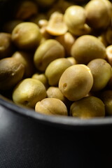 Japanese apricot, Japanese ume fruit preserved with sugar.