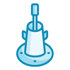 Concrete Slump Cone Icon