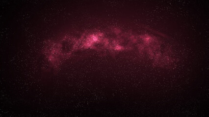 Realistic galaxy background